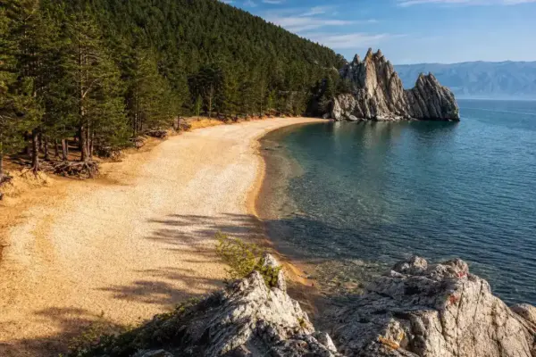 Peschanaya Bay, Lake Baikal: Sandy Beach, Stilt Trees and Remote Wilderness 10
