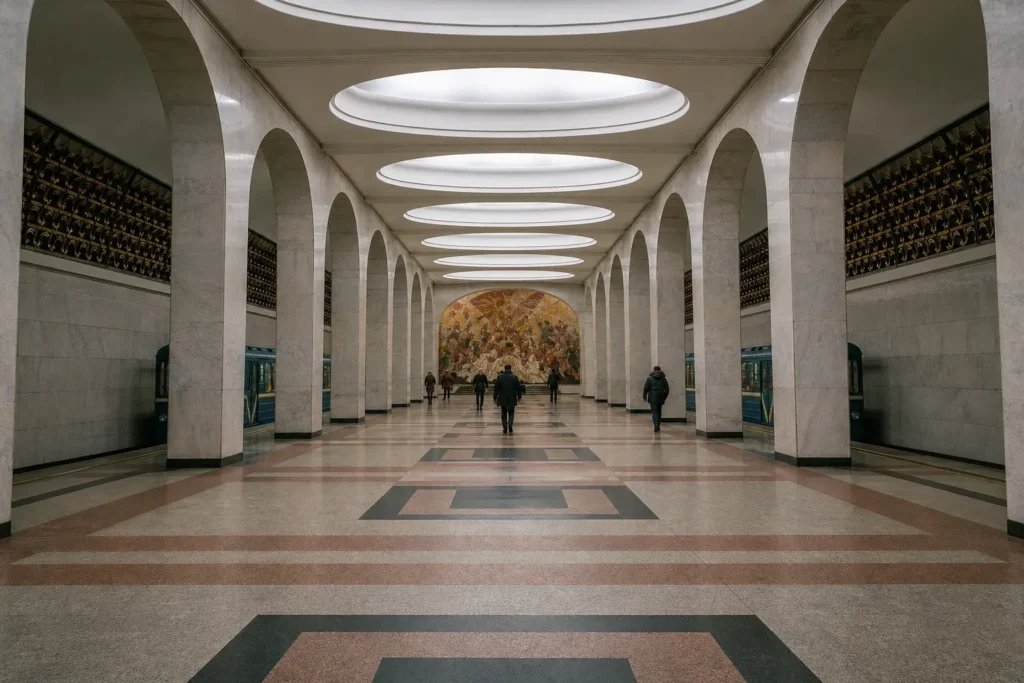 Ploshchad Lenina Metro Station, Saint Petersburg: Finland Station