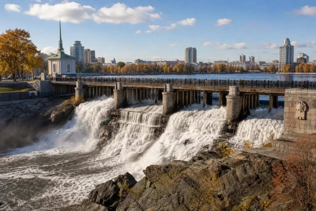 Plotinka: The Dam Where Yekaterinburg Began