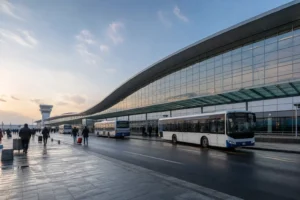 Pulkovo International Airport, Saint Petersburg: Getting to Town