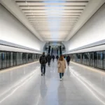 Putilovskaya Metro Station, Saint Petersburg: Line 6 Terminus