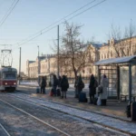 Railway Station Tram Stop, Irkutsk: Onward by Tram and Bus