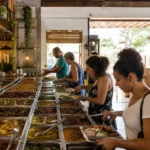 Red-Buffet, Sochi: Casual Dining, Live Music and Buffet Counter