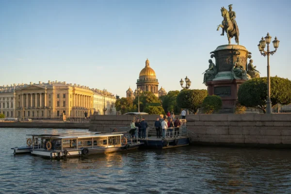 Senate Pier, Saint Petersburg: Boat Trips by the Bronze Horseman