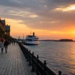 Sevkabel Port Pier, Saint Petersburg: Sunset Boats on the Gulf