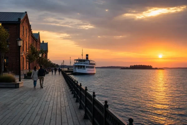 Sevkabel Port Pier, Saint Petersburg: Sunset Boats on the Gulf 5