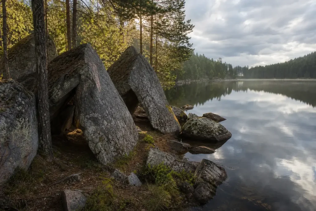 Shartash Stone and Lake, Yekaterinburg: Free Forest Park and Granite Monument