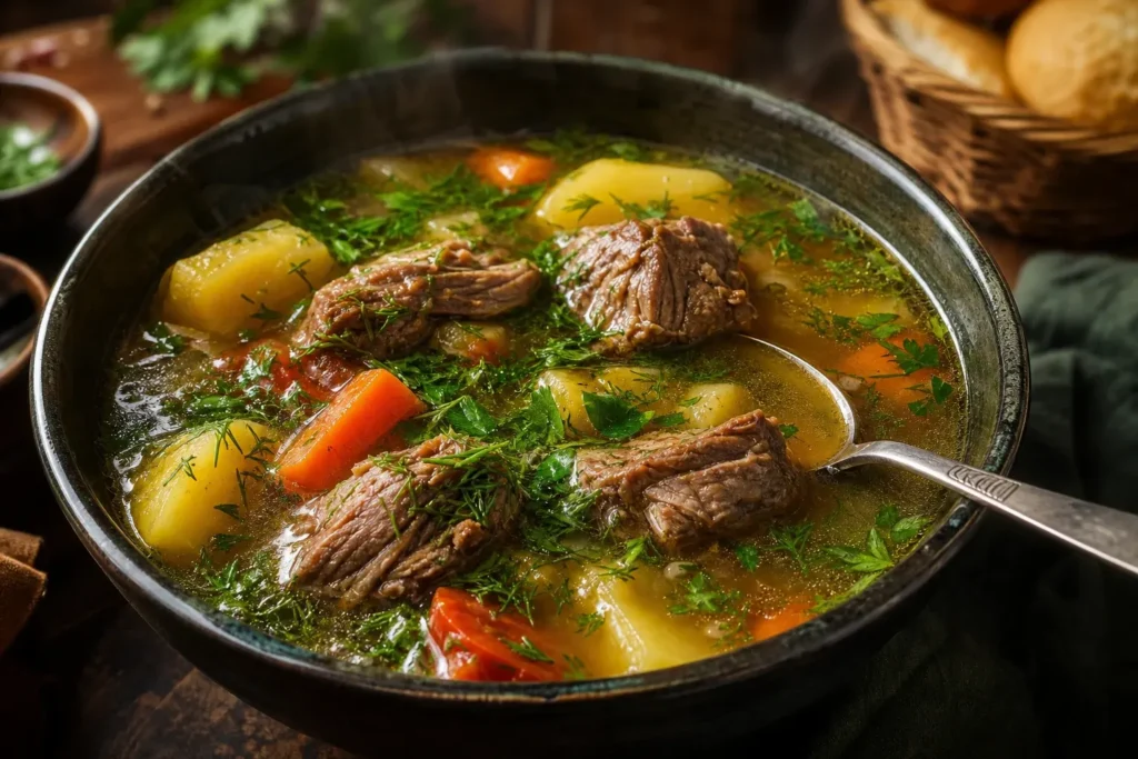 Shurpa: How to Cook Tatar Meat Soup at Home