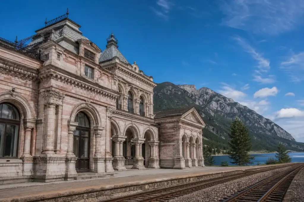 Slyudyanka Railway Station: The World's Only Marble Station on Lake Baikal