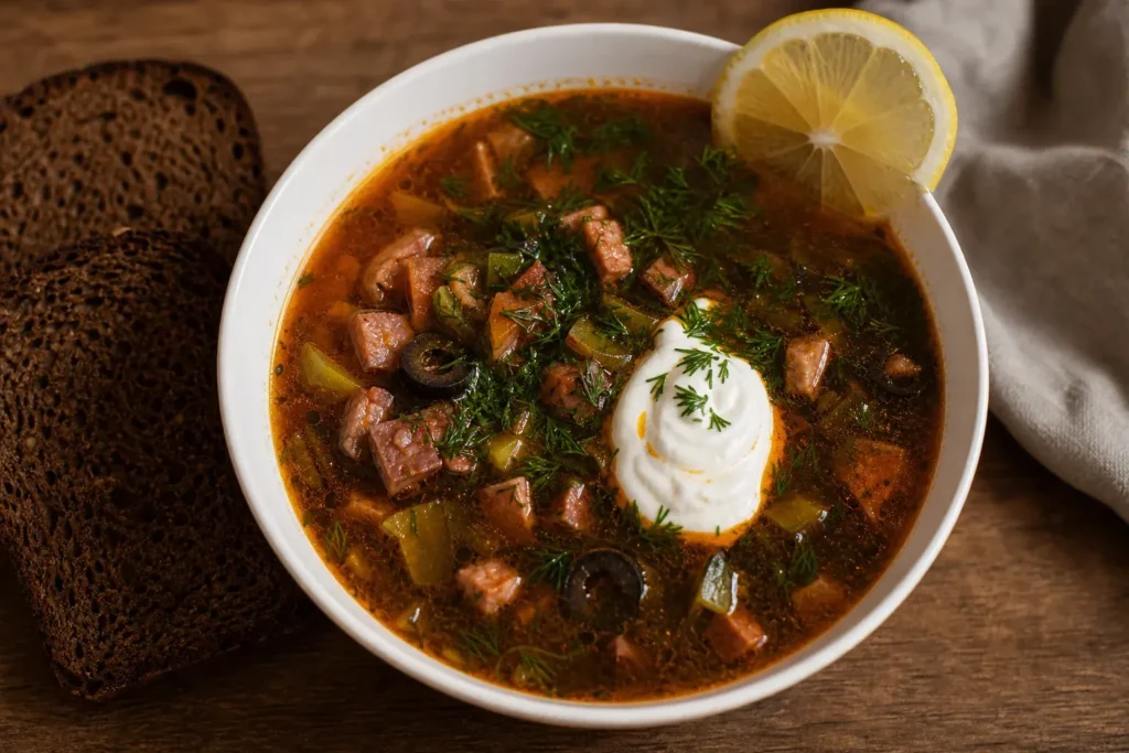 Solyanka: How to Make This Russian Sour Meat Soup