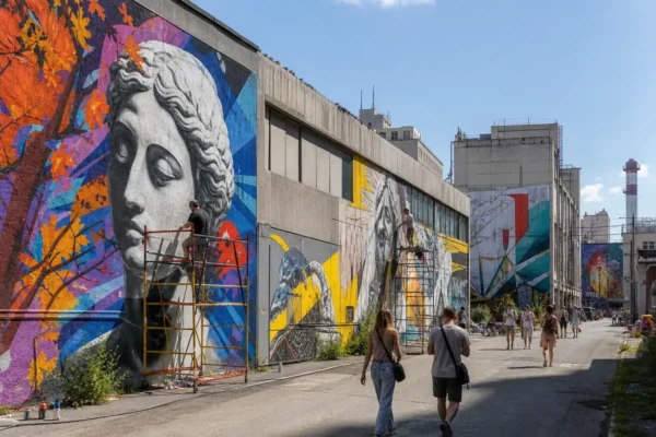 Stenograffia Festival: Russia’s Largest Street Art Event in Yekaterinburg