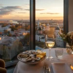 Strizhi, Irkutsk: Panoramic Restaurant on the Seventh Floor