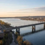 Sverdlovsky District, Irkutsk: Left Bank, Station and Dam