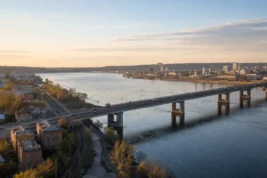Sverdlovsky District, Irkutsk: Left Bank, Station and Dam