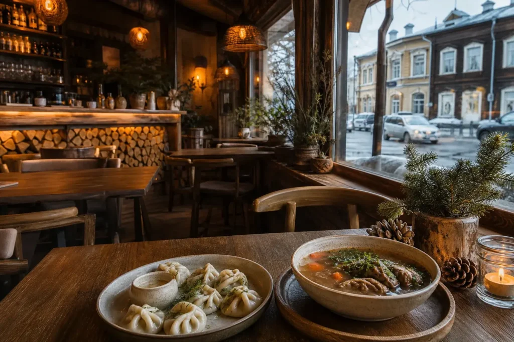 Taiga, Irkutsk: Siberian Cafe With Game and Local Products