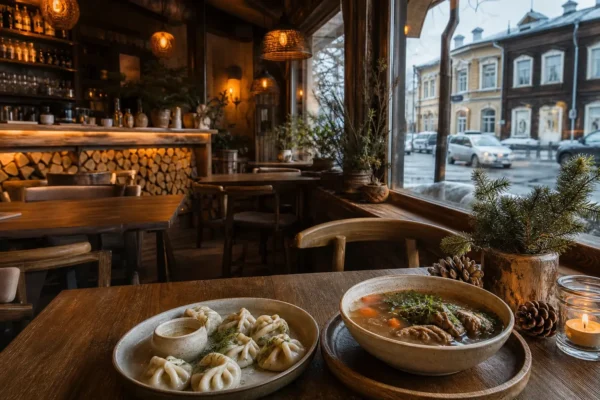 Taiga, Irkutsk: Siberian Cafe With Game and Local Products