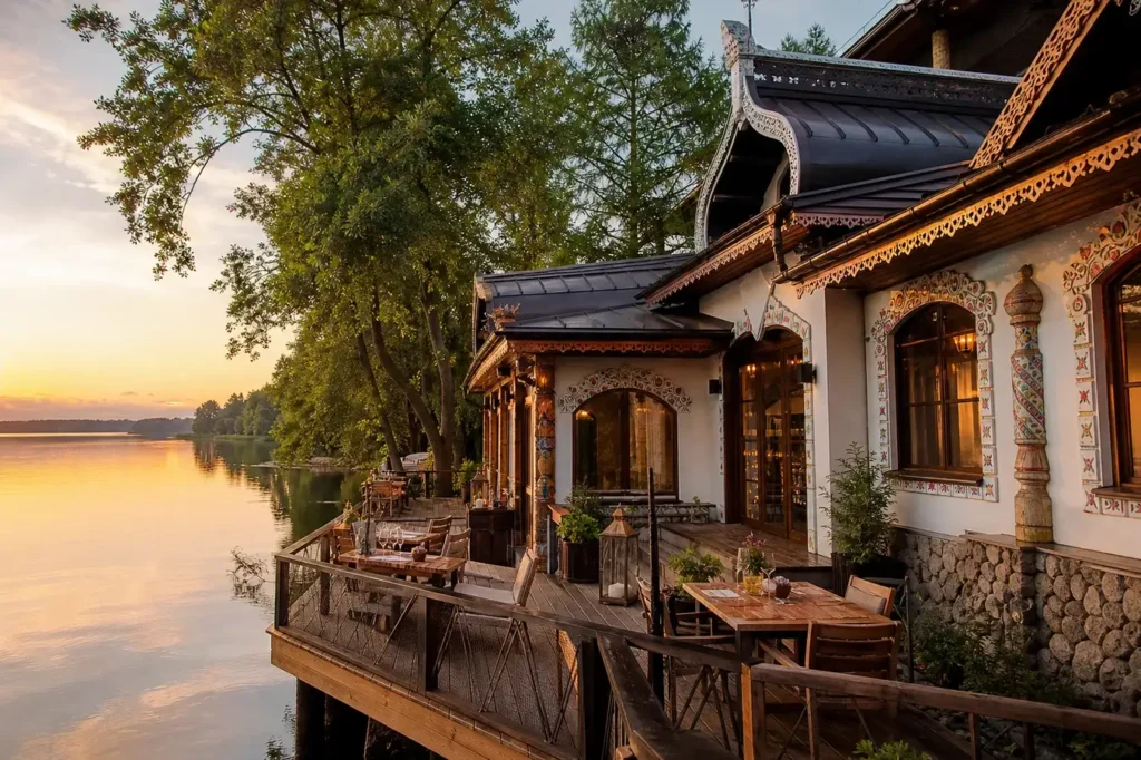 Tatarskaya Usadba: Tatar Cuisine and Lake Views in Kazan's Old Quarter