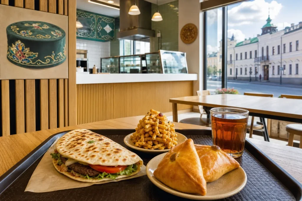 Tubatay, Kazan: Halal Tatar Fast Food Near the Kremlin