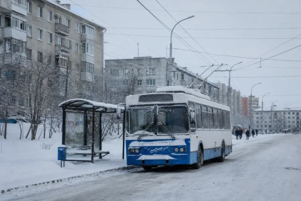 Use Public Transport in Murmansk: Trolleybuses, Buses and Routes