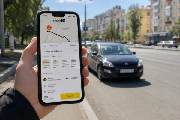 Use Taxis and Ride-Share Apps in Volgograd: Yandex Go, Payment and Booking