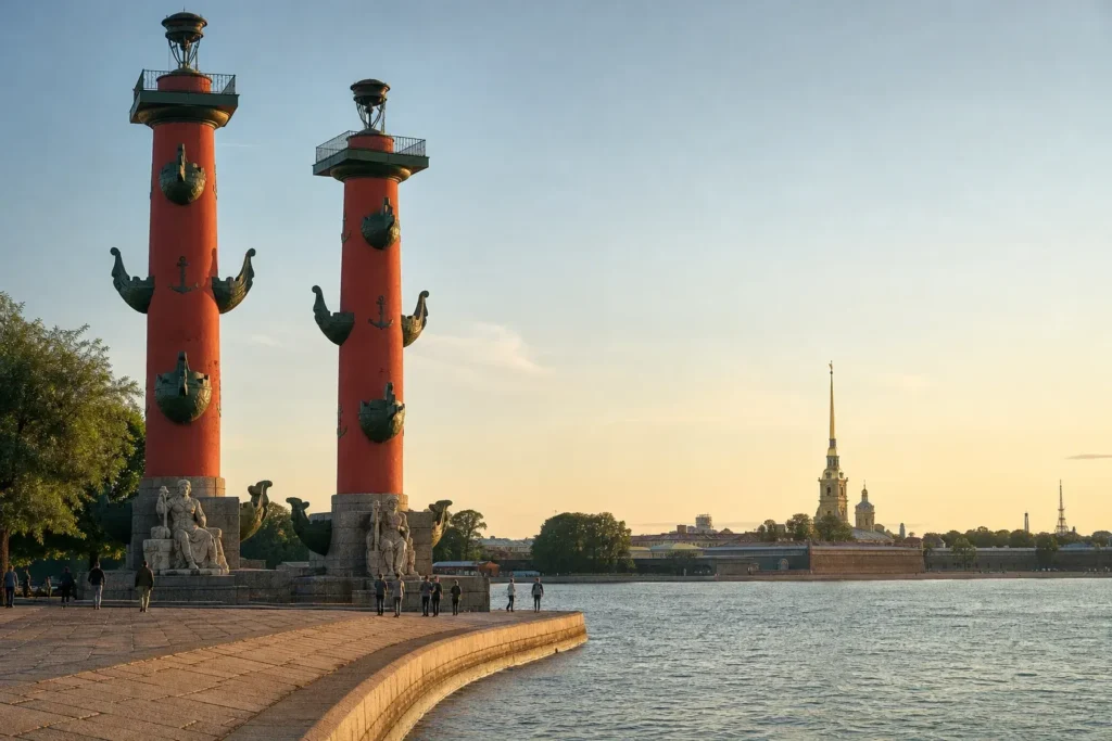 Vasilievsky Island, Saint Petersburg: The Spit, Museums, Lines