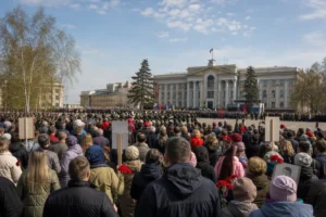 Victory Day, Irkutsk: Parade, Immortal Regiment and Eternal Flame