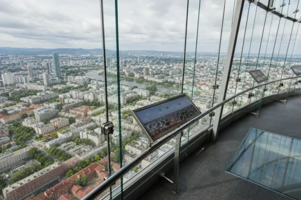 Visotsky Business Center Lookout: 360-Degree City Views from 186 Metres