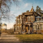 Vladimir Sukachev Estate Museum, Irkutsk: Carved Mansion and Park