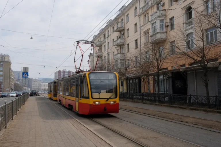 Vladivostok Tram: Route 6 and the City's Historic Streetcar Line 59
