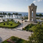 Volgograd-Baku Friendship Park: Free Riverside Greenspace with Cultural Monuments