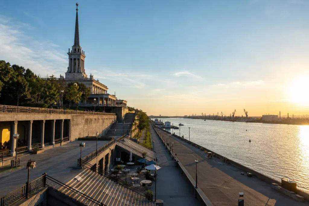Volgograd River Station: Cruises, Architecture and Embankment Access