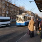 Volzhskaya Tram Stop, Irkutsk: Buses and Trolleybuses, Not Trams
