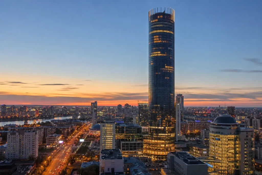 Vysotsky Hotel: High-Rise Luxury with Panoramic City Views