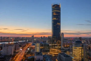 Vysotsky Hotel: High-Rise Luxury with Panoramic City Views