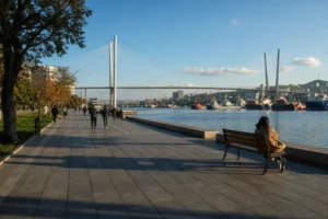 Waterfront Embankments Walk, Vladivostok: A Harbour Guide
