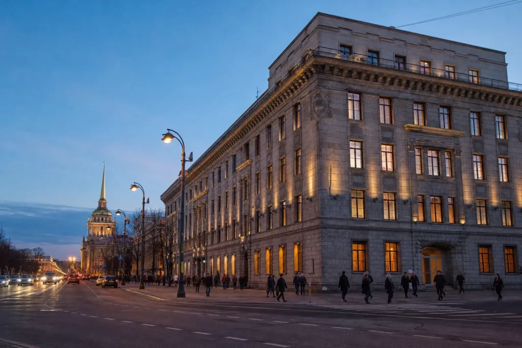 Wawelberg Hotel, Saint Petersburg: Nevsky Prospekt Bank Building Hotel
