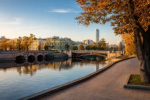 Yekaterinburg: Red Line, Yeltsin Center and Europe-Asia Border